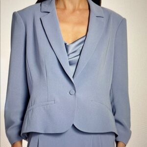 Cinq a Sept Le Petit Khloe Light Blue Blazer